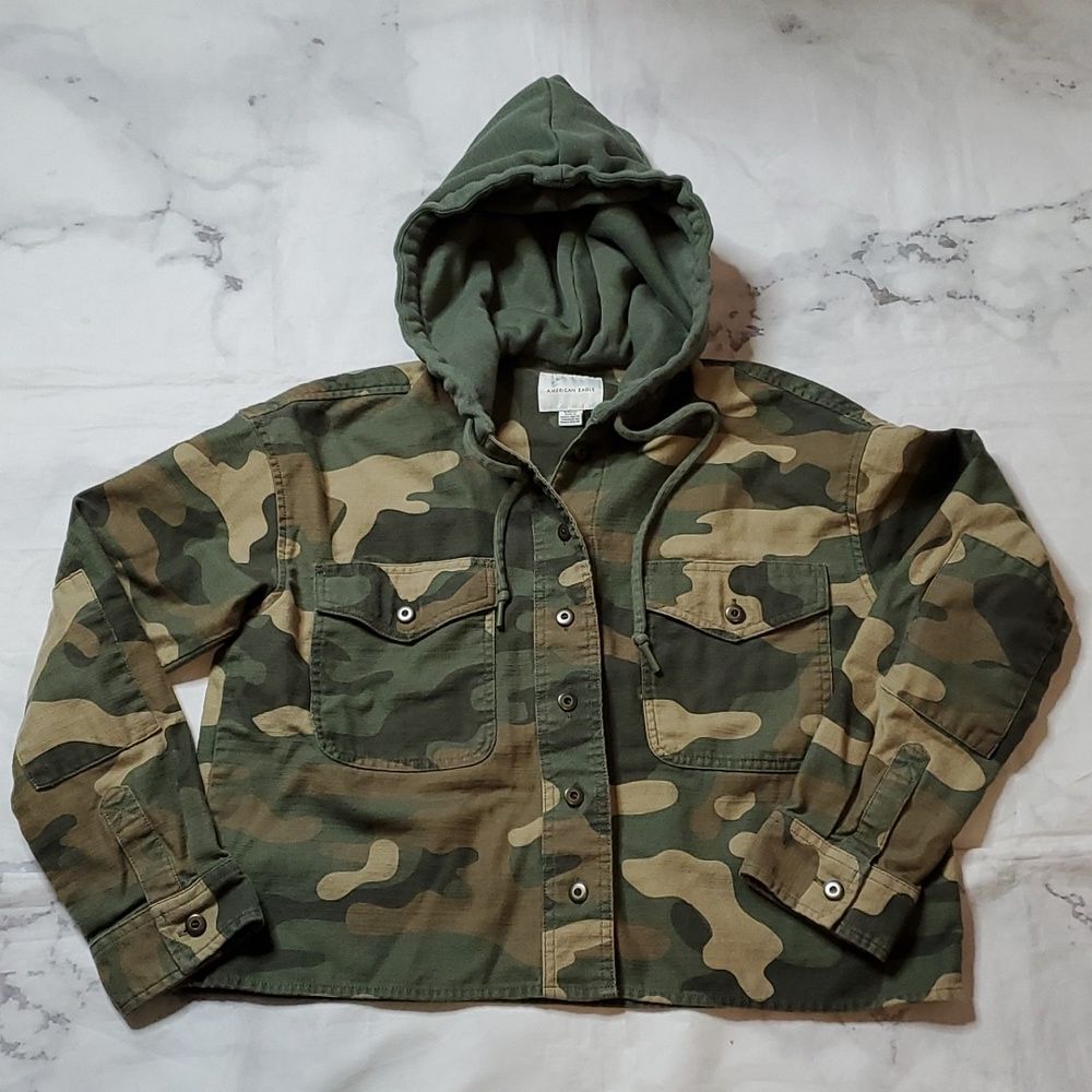 American Eagle Camo Jacket